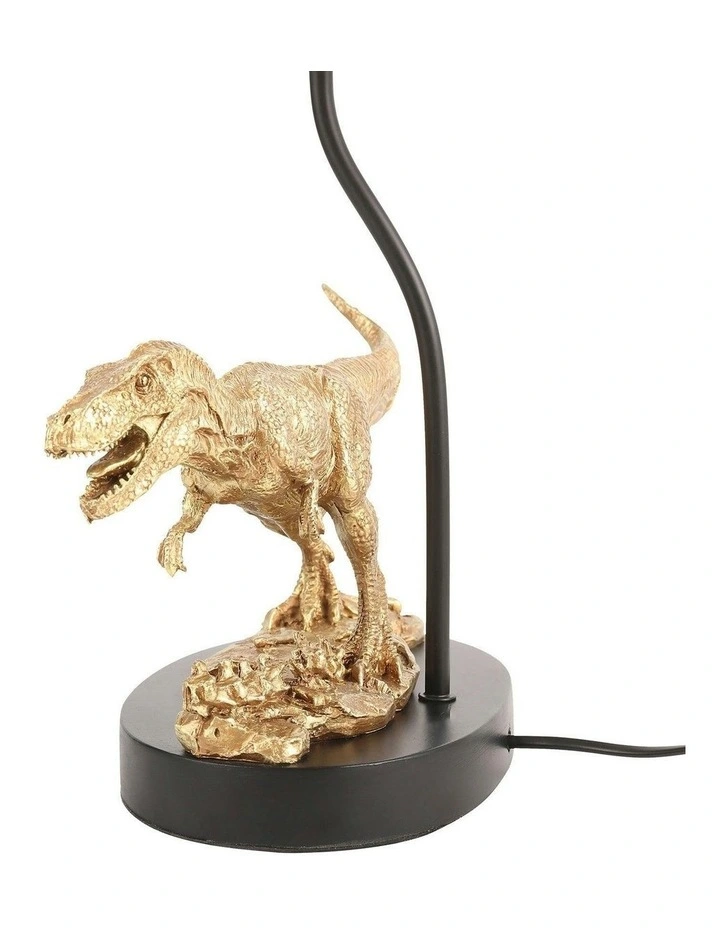 T-Rex Triumph Table Lamp in Gold image 5