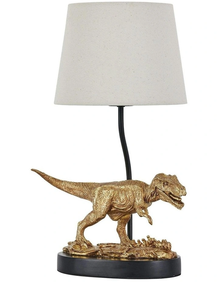 T-Rex Triumph Table Lamp in Gold image 6