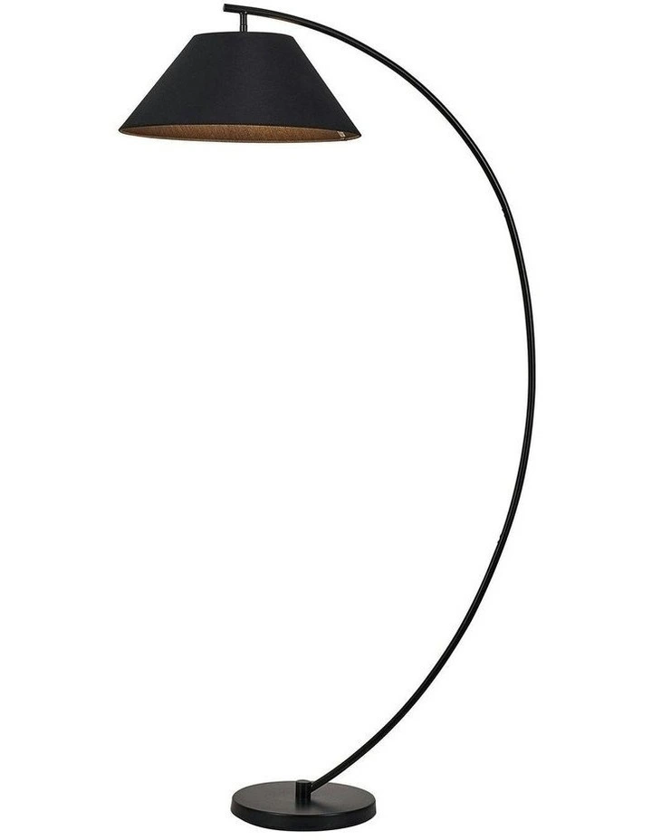 Remi Floor Lamp in Black image 2