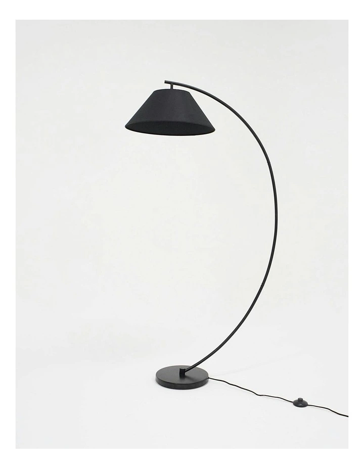 Remi Floor Lamp in Black image 3
