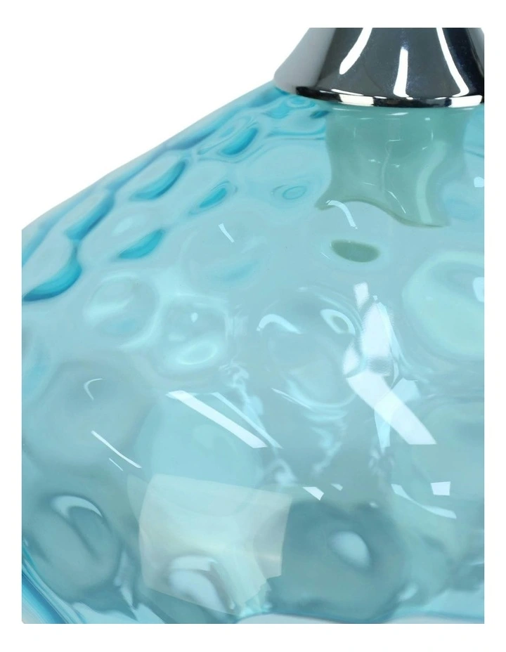 Zyla Glass Pendant Light in Blue image 2