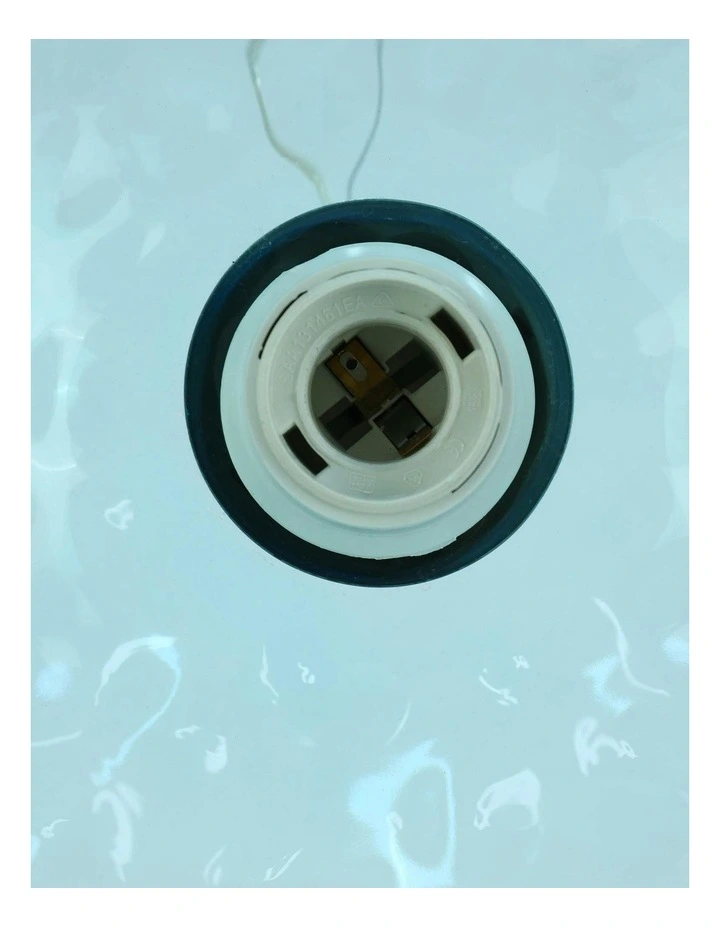 Zyla Glass Pendant Light in Blue image 5