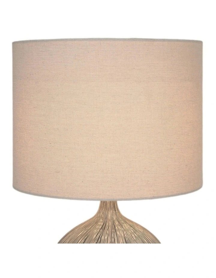 Zaya Ceramic Table Lamp in Blue image 4