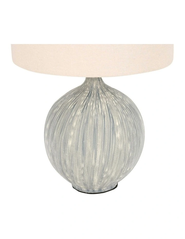 Zaya Ceramic Table Lamp in Blue image 6