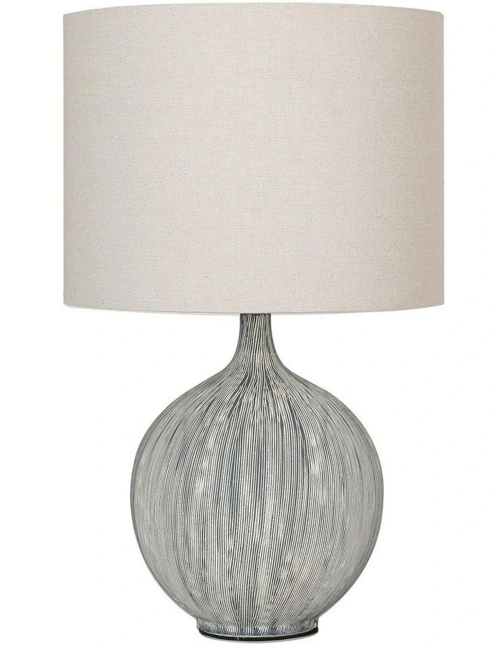 Zaya Ceramic Table Lamp in Blue image 7