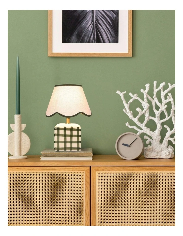 Romy Ceramic Table Lamp Set Of 2 in Green image 3