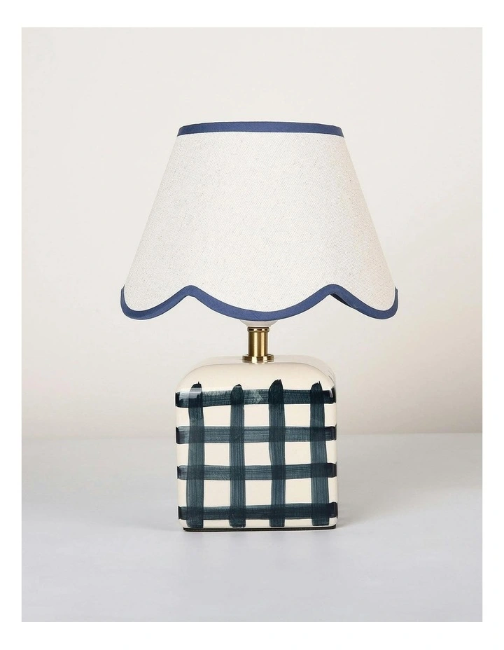 Romy Ceramic Table Lamp Set Of 2 in Blue image 4