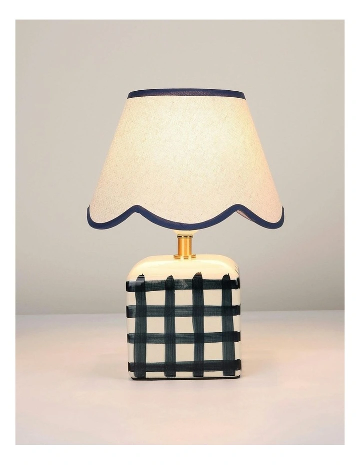 Romy Ceramic Table Lamp Set Of 2 in Blue image 5