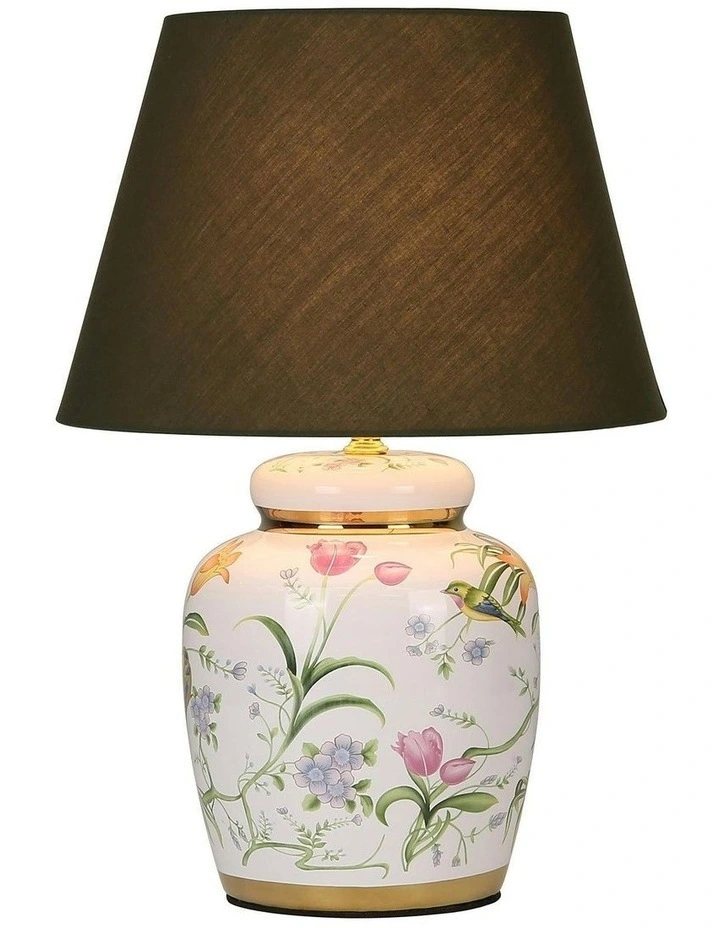 Circe Ceramic Table Lamp in Assorted image 2