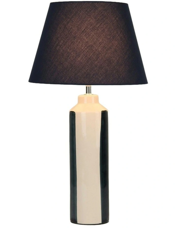 Asha Ceramic Table Lamp in Blue image 2