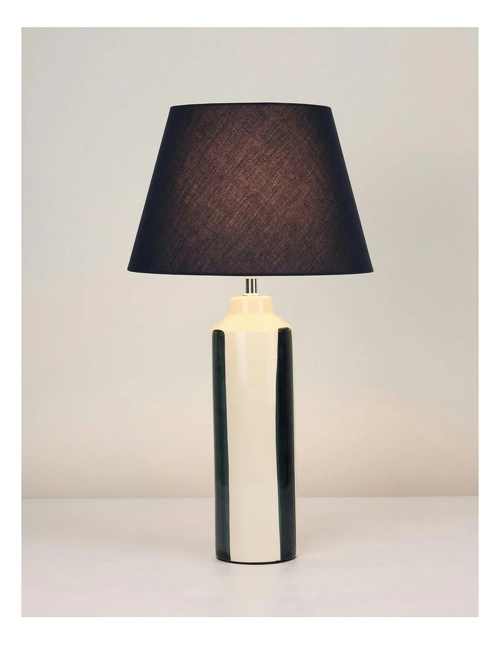 Asha Ceramic Table Lamp in Blue image 4