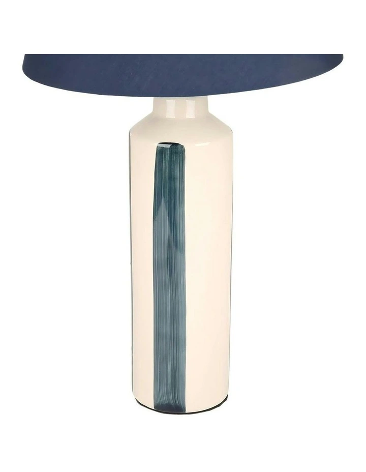 Asha Ceramic Table Lamp in Blue image 5
