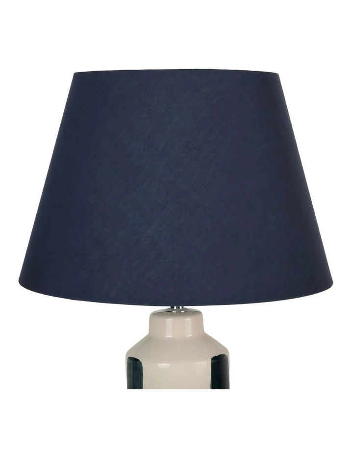 Asha Ceramic Table Lamp in Blue image 6