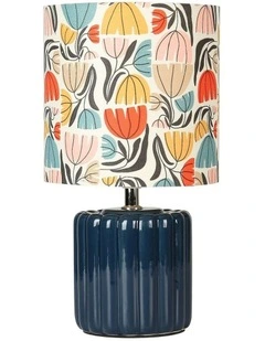 Cyra Ceramic Table Lamp in Cream