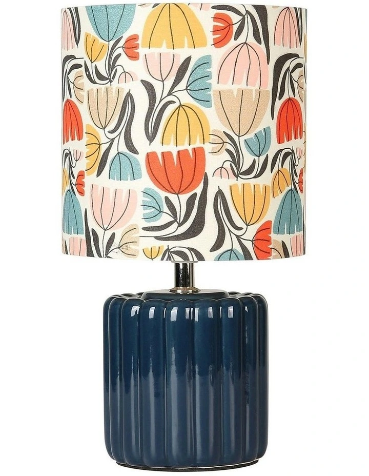 Cyra Ceramic Table Lamp in Cream image 1