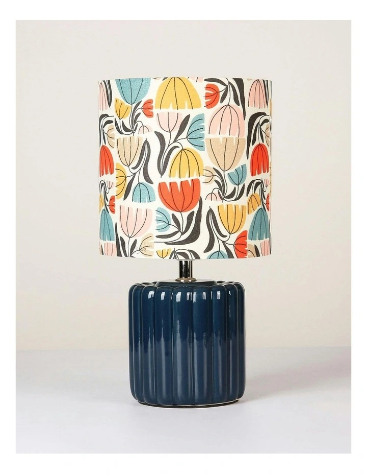 Cyra Ceramic Table Lamp in Cream image 3