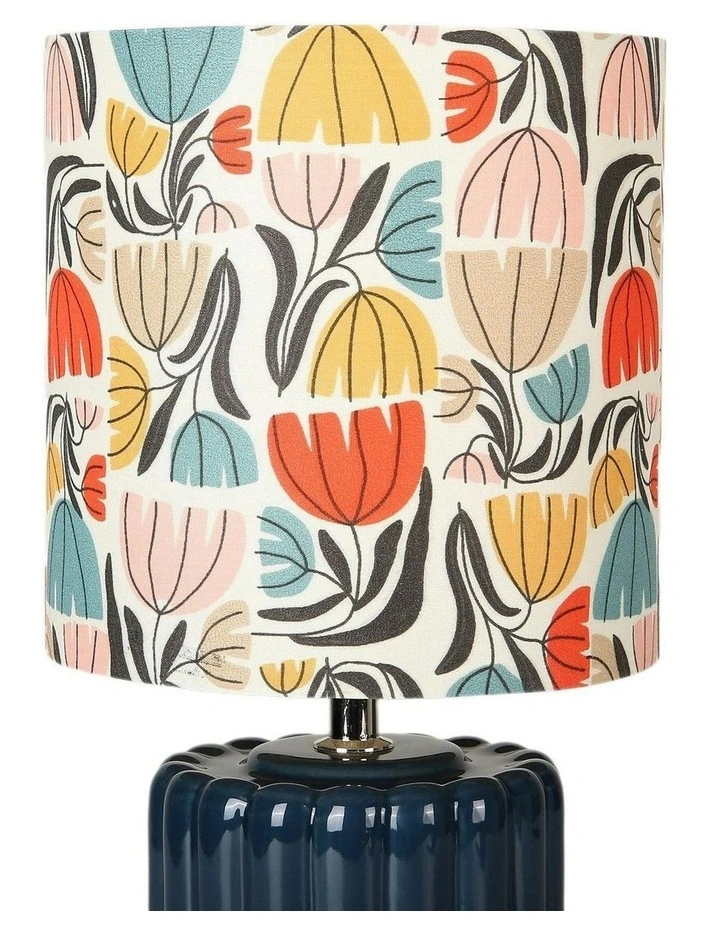 Cyra Ceramic Table Lamp in Cream image 7