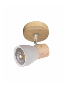 Rosalyn 1 Light Spot Light in Cement