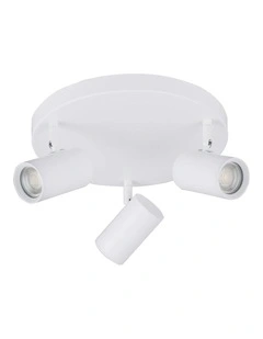 Brianna Round Spot 3 Lights in White