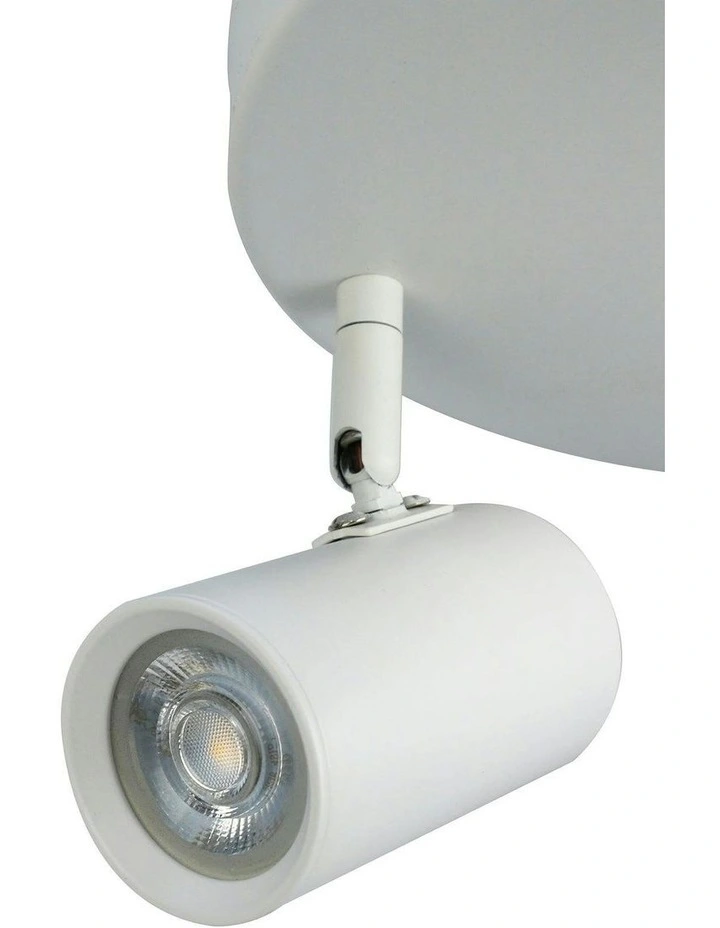 Brianna Round Spot 3 Lights in White image 6