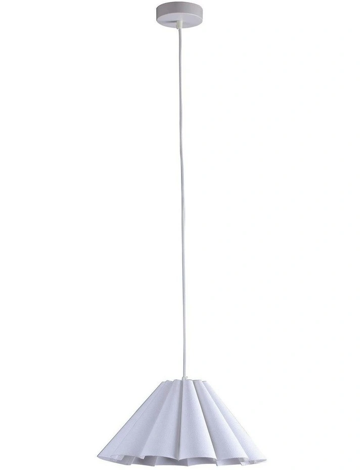 Eleanor Pendant Light in White image 1