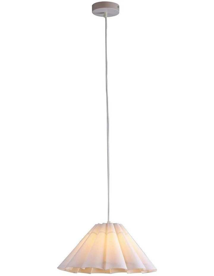 Eleanor Pendant Light in White image 2