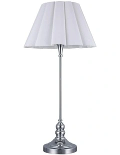 Giselle Table Lamp in Silver