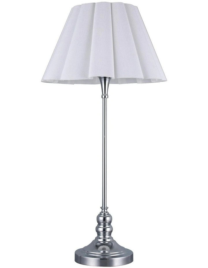 Giselle Table Lamp in Silver image 1