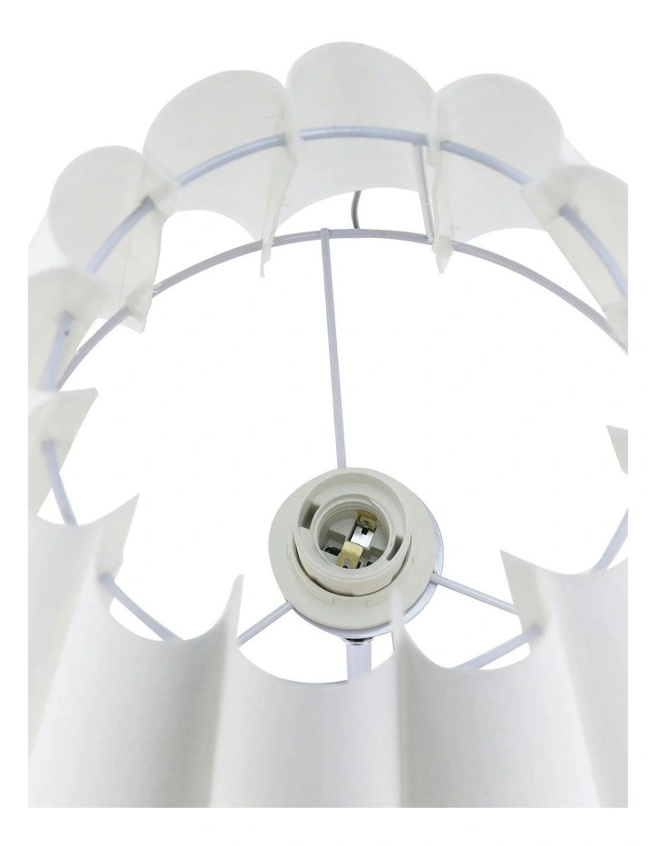 Giselle Table Lamp in Silver image 4