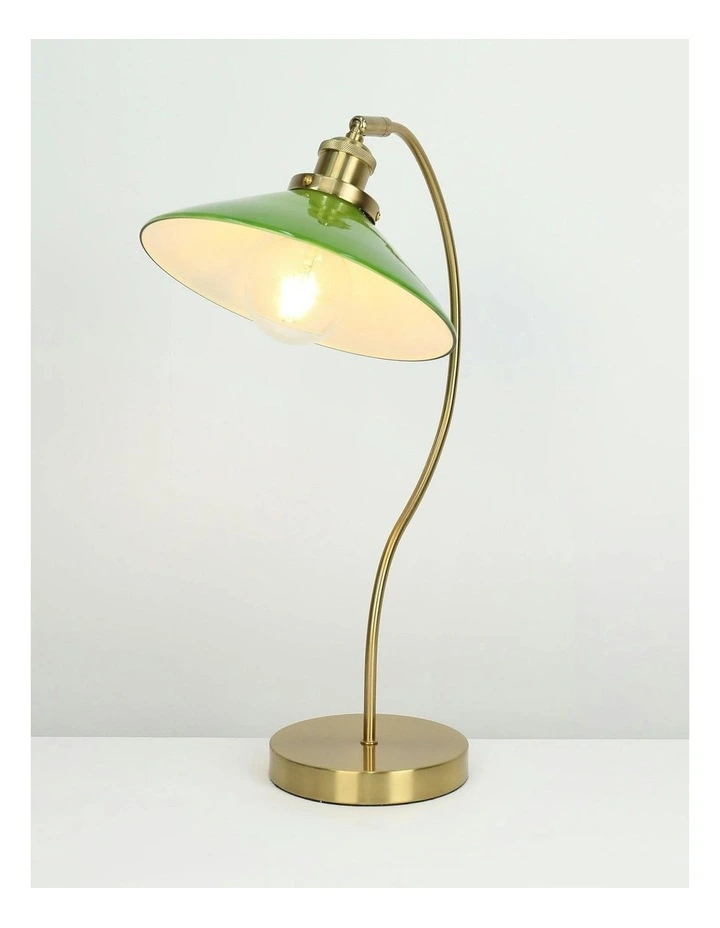 Gemma Glass Table Lamp in Green image 6