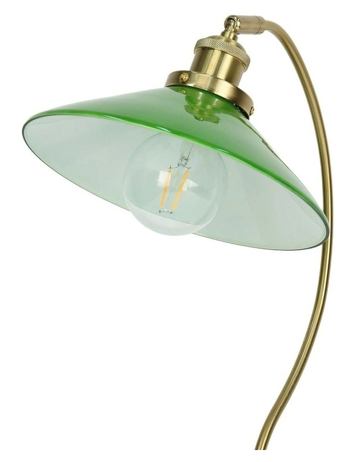 Gemma Glass Table Lamp in Green image 7