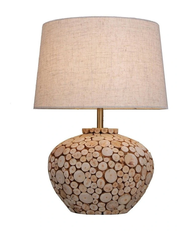 Hallie Table Lamp in Brown image 2