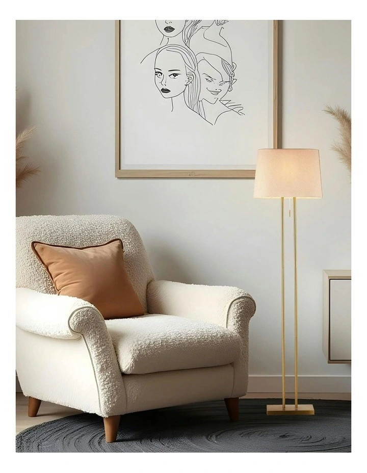 Arden Floor Lamp in Gold image 6