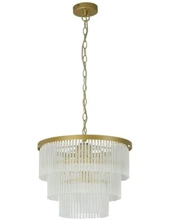 Greer 4 Lights Chandelier in Gold