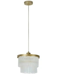 Greer 1 Light Chandelier in Gold