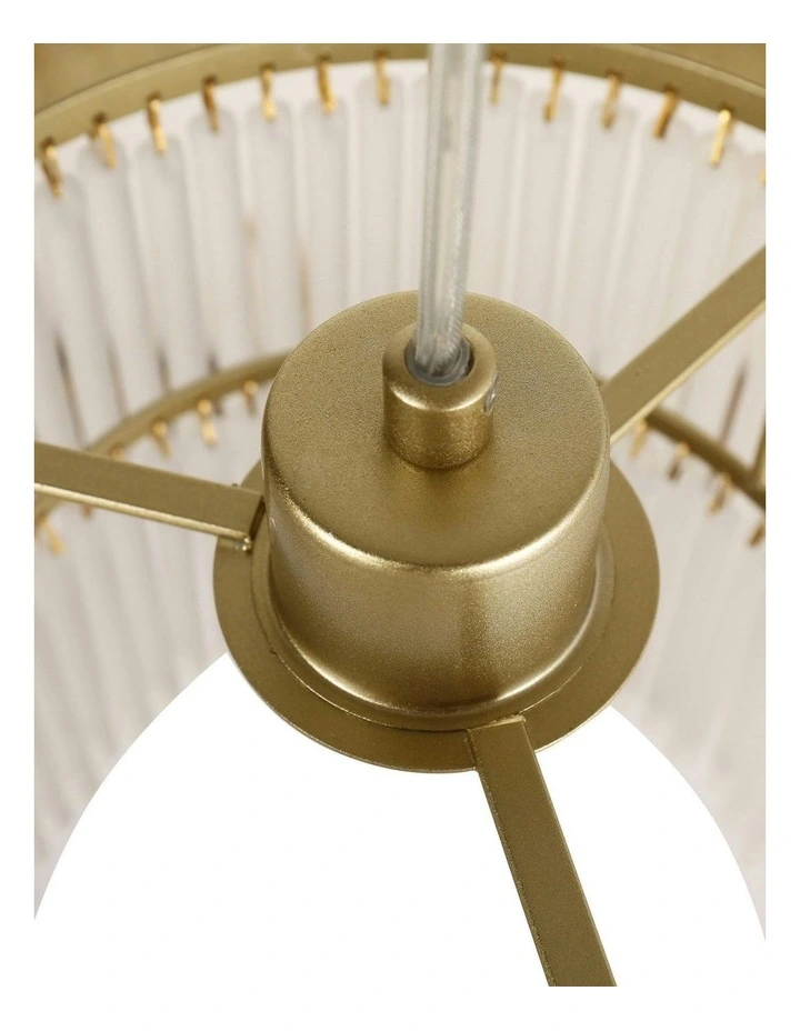 Greer 1 Light Chandelier in Gold image 5