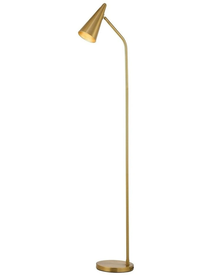 Isolde Floor Lamp in Gold image 2