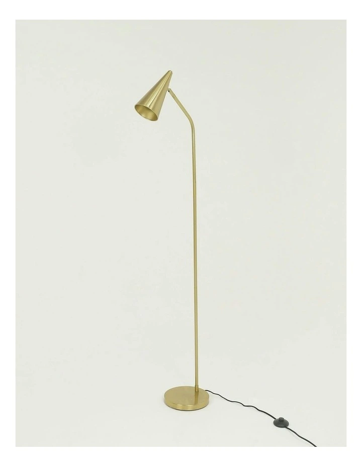 Isolde Floor Lamp in Gold image 3