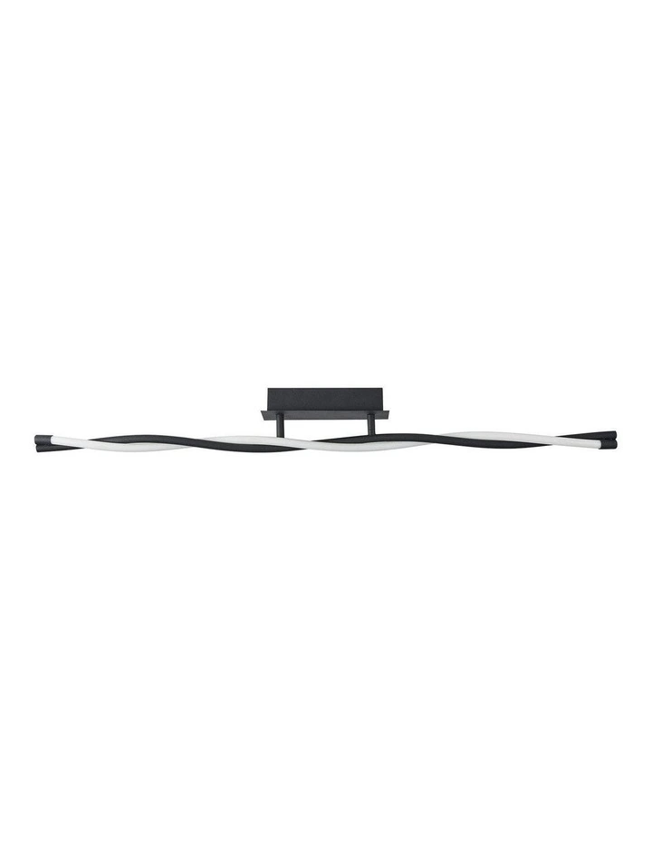 Rio LED Ceiling Light in Black image 1