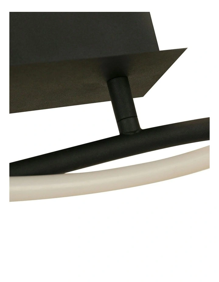 Rio LED Ceiling Light in Black image 7