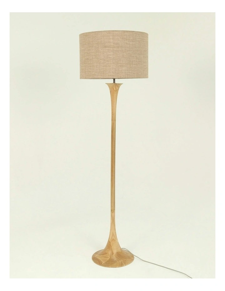 Soraya Floor Lamp in Oak image 3