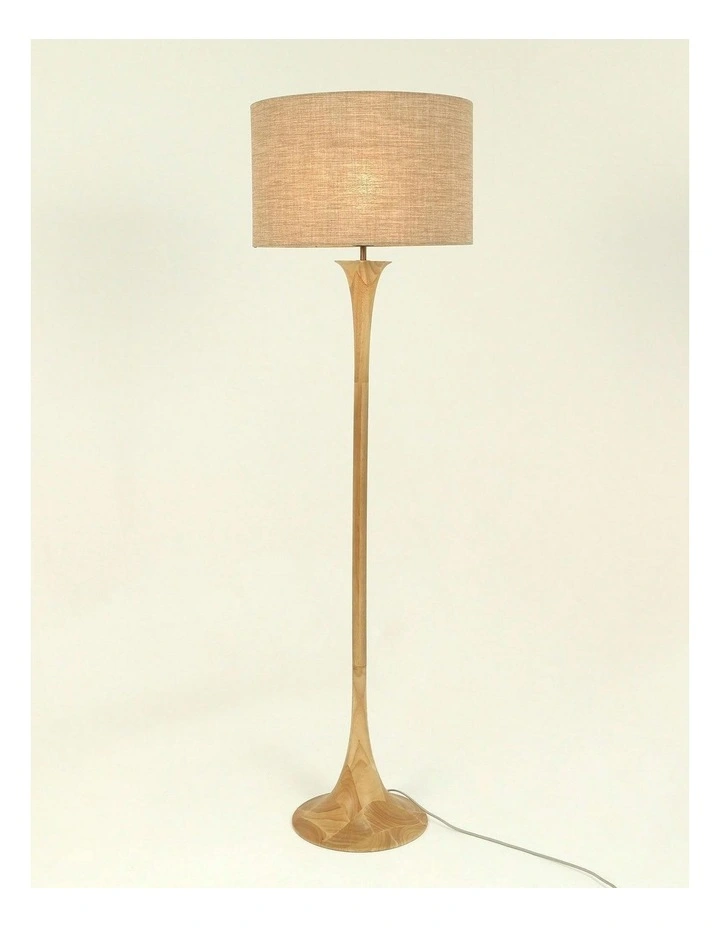 Soraya Floor Lamp in Oak image 4
