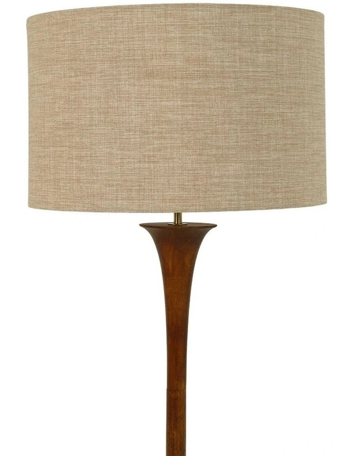 Soraya Floor Lamp in Walnut image 5