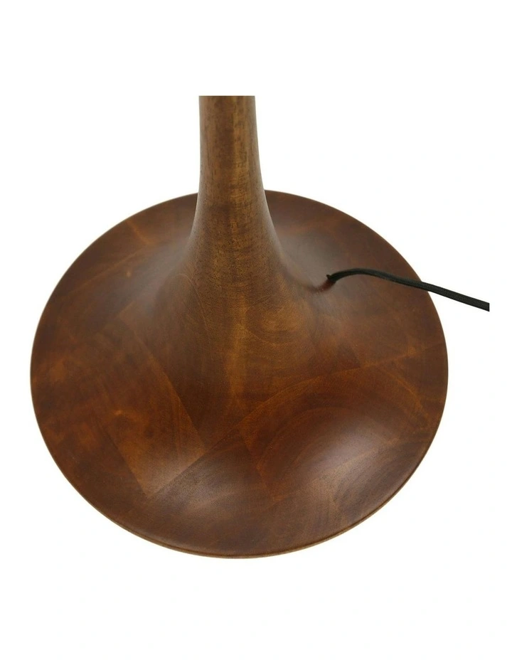 Soraya Floor Lamp in Walnut image 6