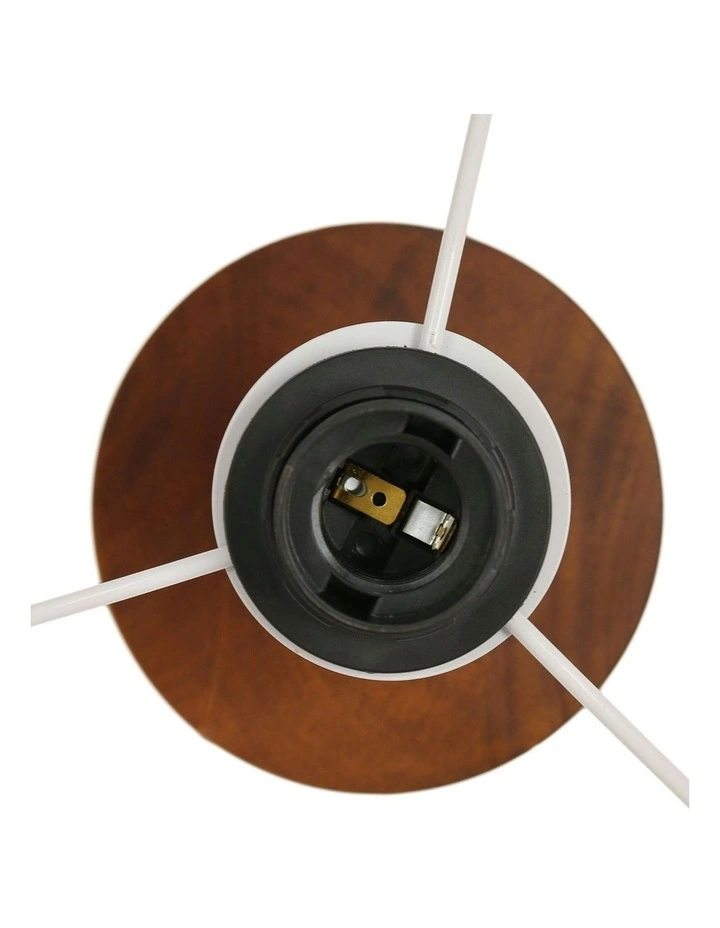 Soraya Floor Lamp in Walnut image 7