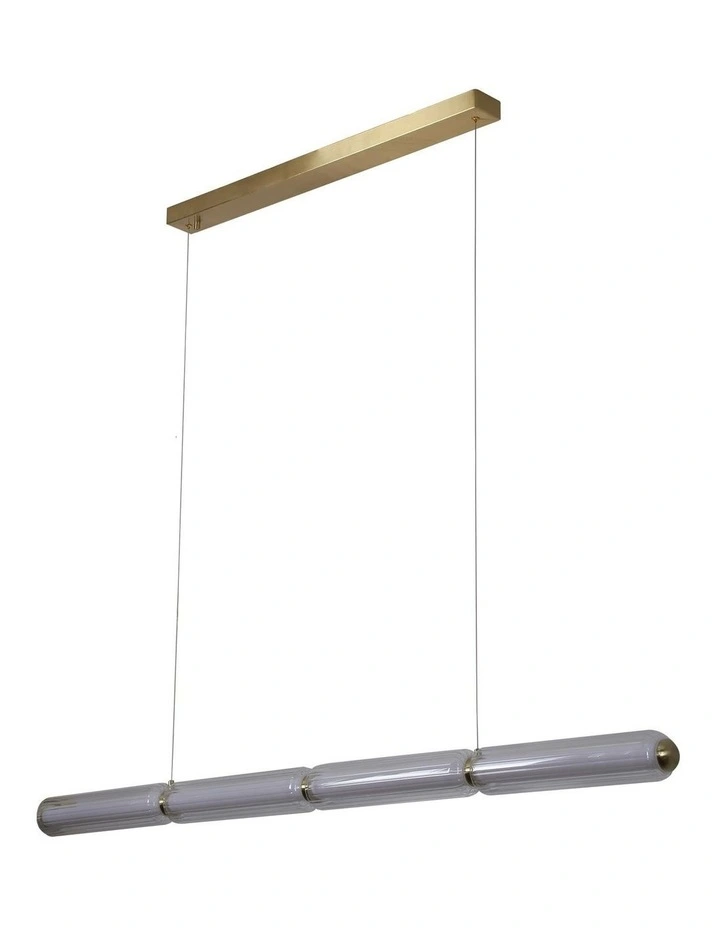 Elara LED Pendant Light in Gold image 1