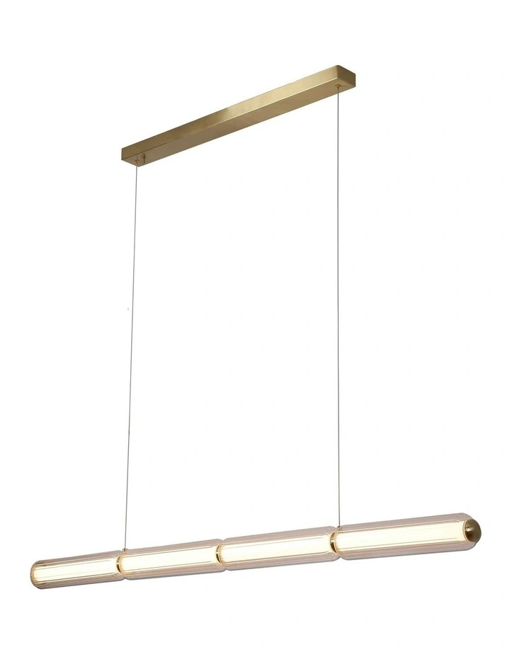 Elara LED Pendant Light in Gold image 2