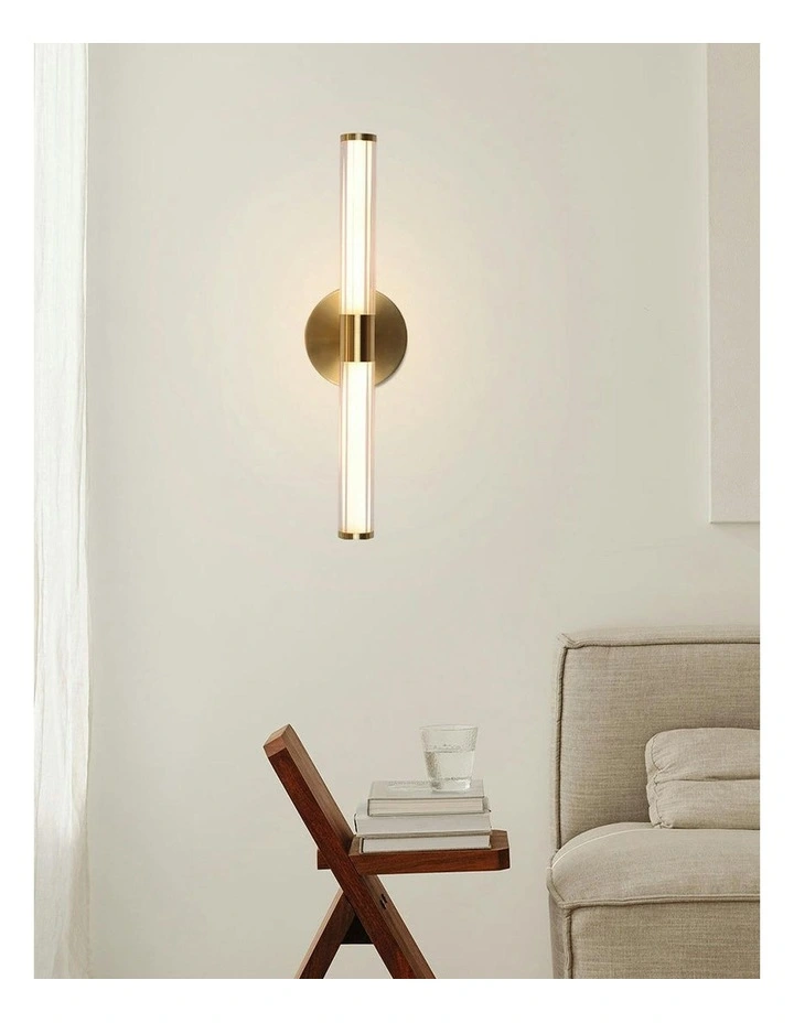 Astrid LED Wall Light in Gold image 3