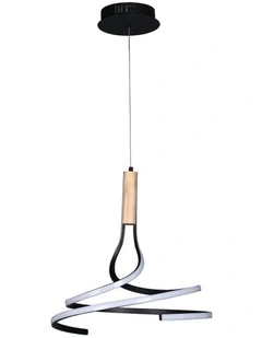 Estelle CCT LED Pendant Light in Black