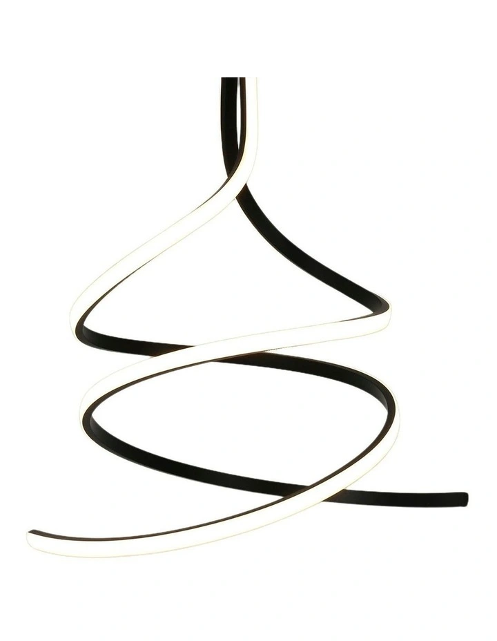 Estelle CCT LED Pendant Light in Black image 4